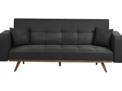 Sovesofa 3 personers HJULBY Sort