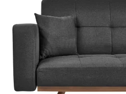 Sovesofa 3 personers HJULBY Sort