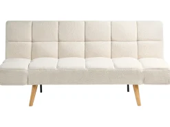 Sovesofa 2 personers INGARO Boucle Cremehvid