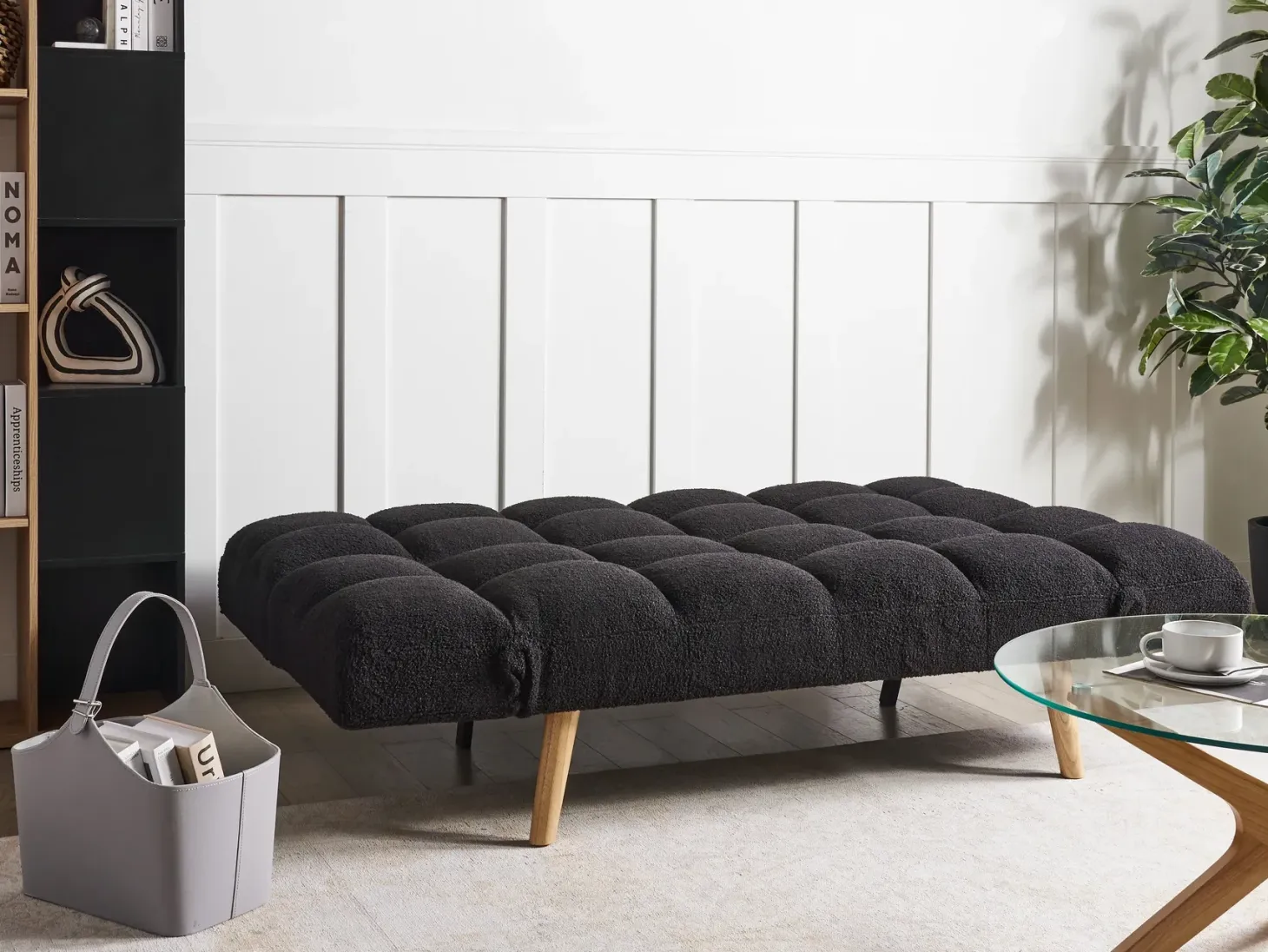 Sovesofa 2 personers INGARO Boucle Sort