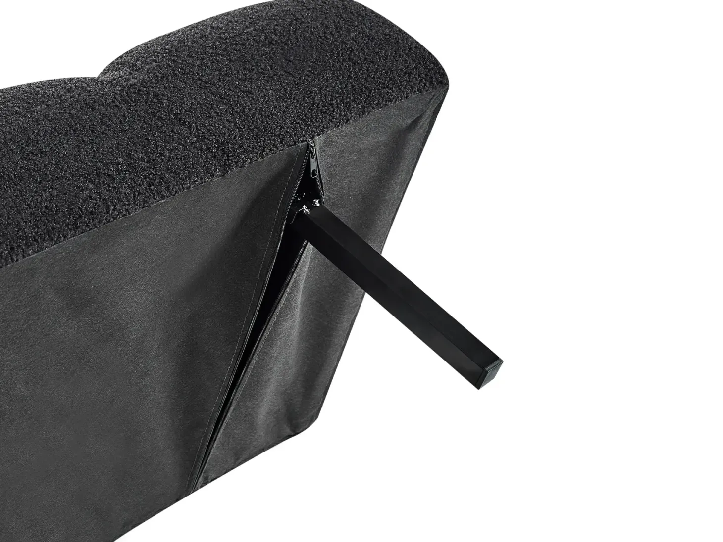 Sovesofa 2 personers INGARO Boucle Sort