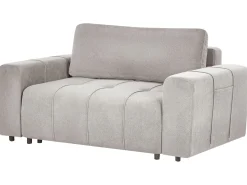Sovesofa 2 personers INNVIK Lysegrå med opbevaring