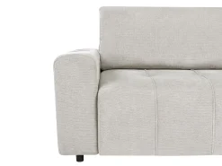 Sovesofa 2 personers INNVIK Lysegrå med opbevaring