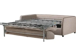 Sovesofa 2 personers ISHOJ Lysebrun