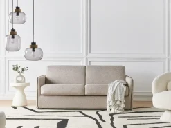 Sovesofa 2 personers ISHOJ Lysebrun