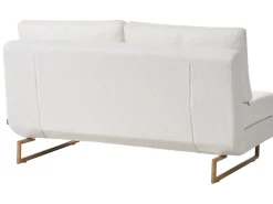 Sovesofa 3 personers JERSLEV Boucle Cremehvid