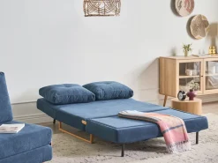 Sovesofa 2 personers JERSLEV Blå