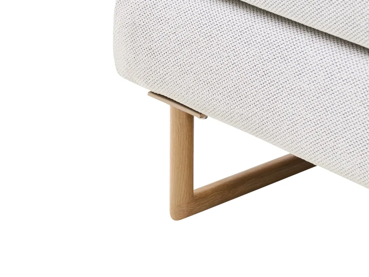 Sovesofa 2 personers JERSLEV Cremehvid