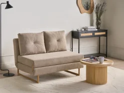 Sovesofa 2 personers JERSLEV Lysebrun