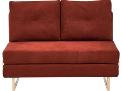 Sovesofa 2 personers JERSLEV Rød