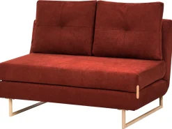 Sovesofa 2 personers JERSLEV Rød
