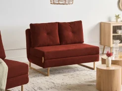 Sovesofa 2 personers JERSLEV Rød