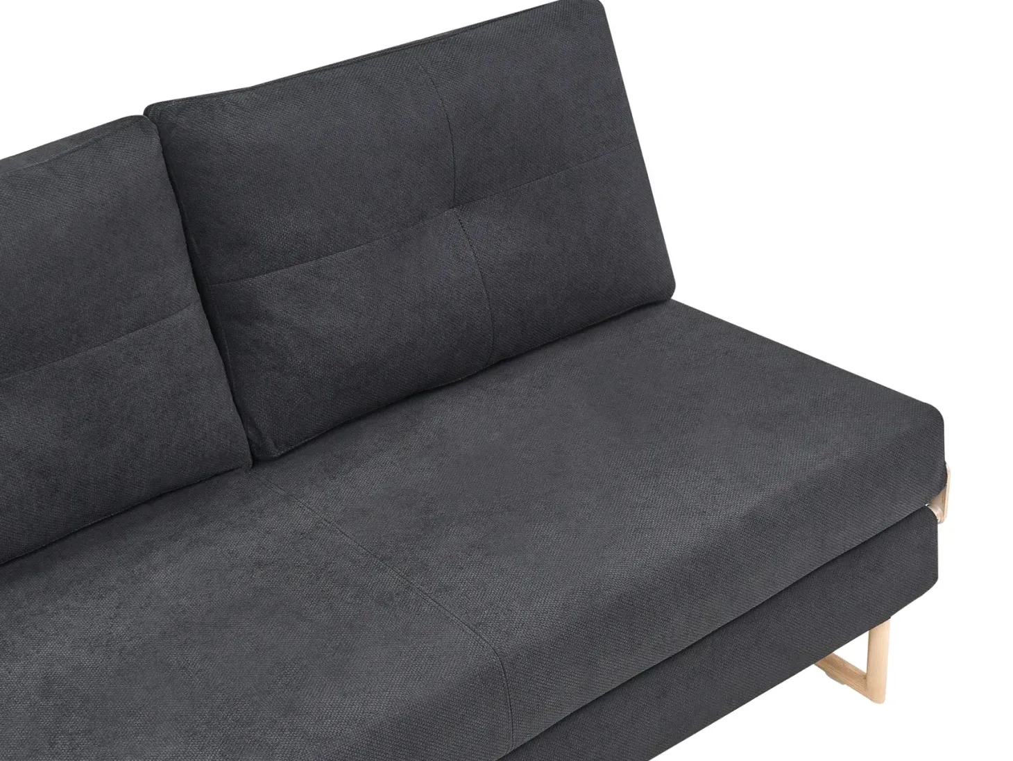 Sovesofa 3 personers JERSLEV Sort