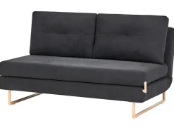 Sovesofa 3 personers JERSLEV Sort