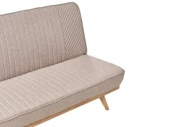 Sovesofa 2 personers KALFAFEL Lysebrun