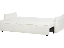 Sovesofa 3 personers KRAMA Boucle Hvid med opbevaring