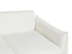 Sovesofa 3 personers KRAMA Boucle Hvid med opbevaring