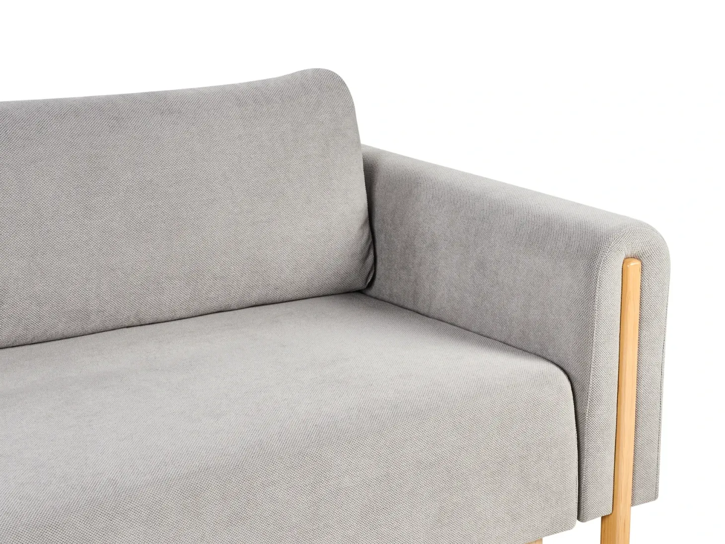 Sovesofa 3 personers KVAM Grå med opbevaring