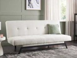 Sovesofa 3 personers LEEDS Hvid
