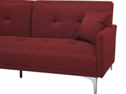 Sovesofa 3 personers LUCAN Mørkerød
