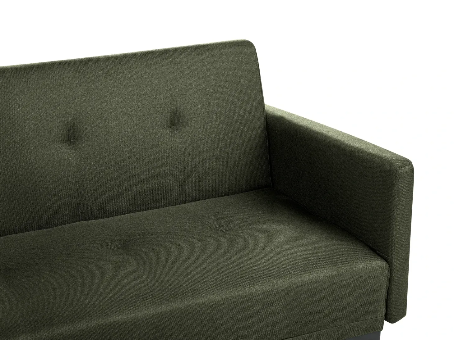 Sovesofa 3 personers LUCAN Mørkegrøn