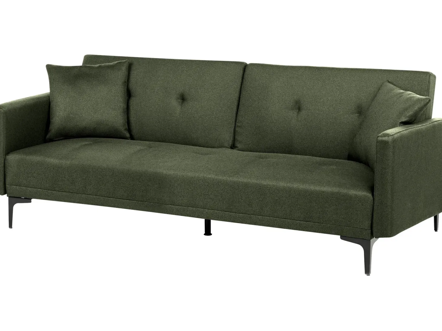 Sovesofa 3 personers LUCAN Mørkegrøn