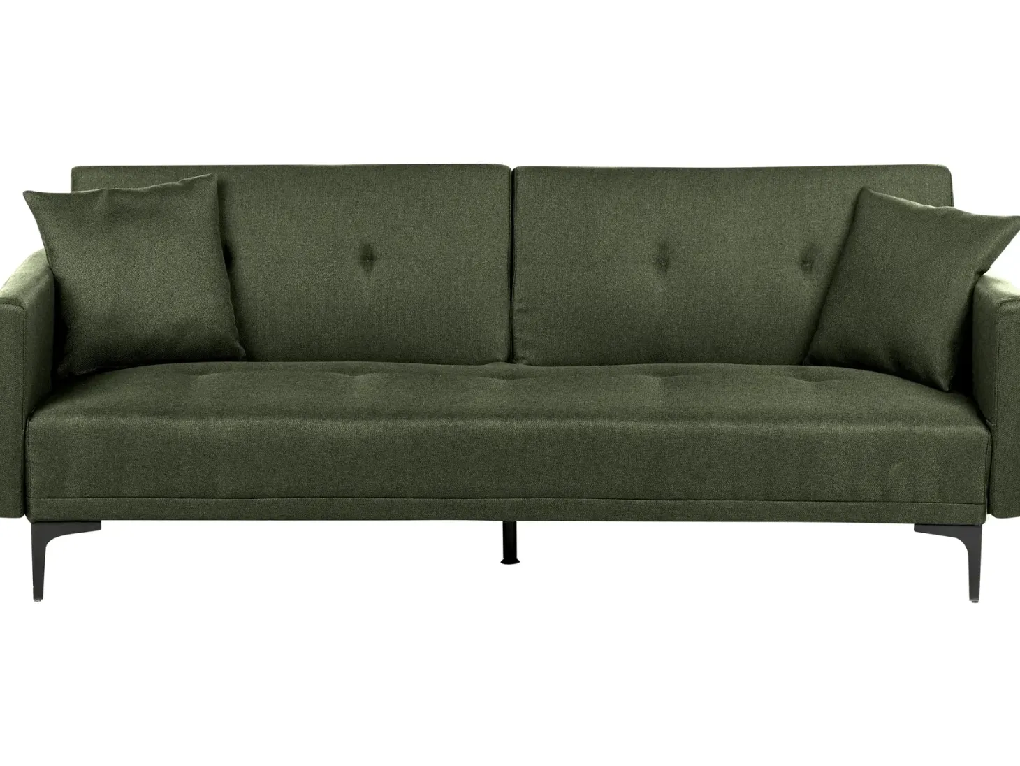 Sovesofa 3 personers LUCAN Mørkegrøn