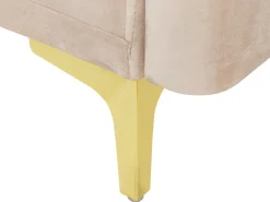 Sovesofa 3 personers LUCAN Velour Beige