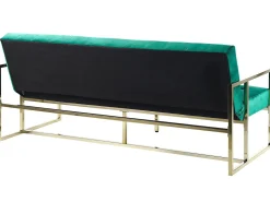 Sovesofa 3 personers MARSTAL Velour Smaragdgrøn