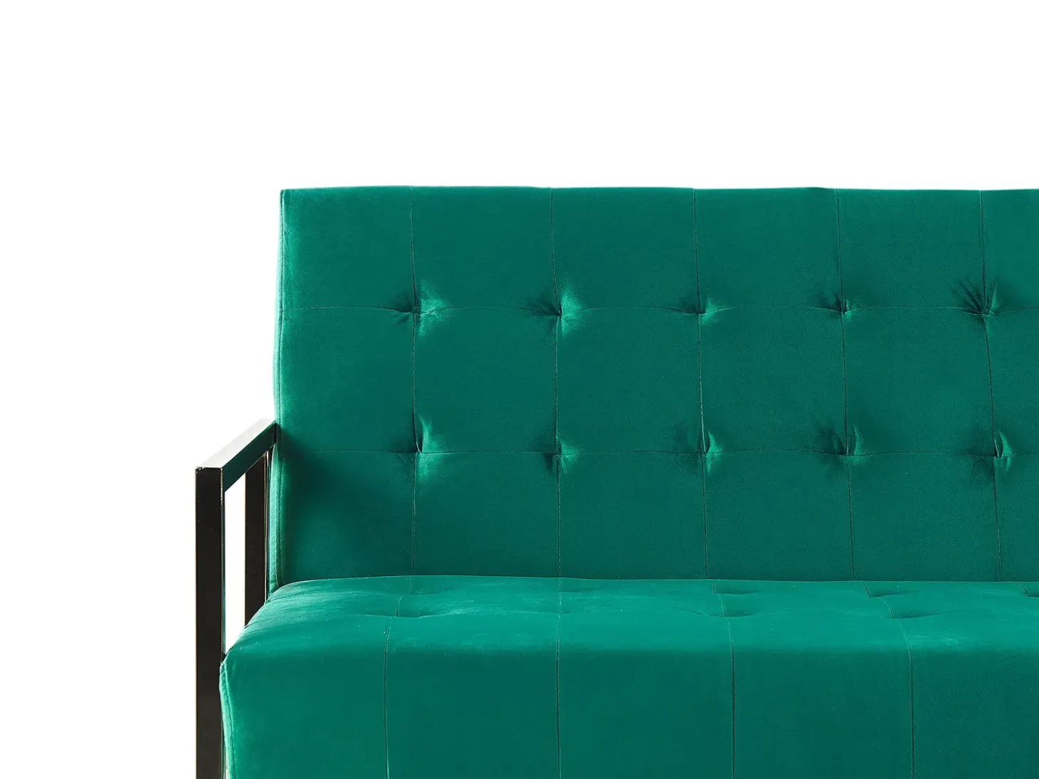 Sovesofa 3 personers MARSTAL Velour Smaragdgrøn