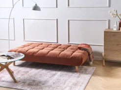 Sovesofa 2 personers RISOR Guldbrun