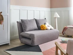 Sovesofa 2 personers ROROS Kunstlinned Mørkegrå