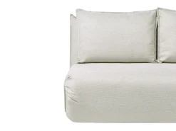 Sovesofa 2 personers ROROS Kunstlinned Cremehvid