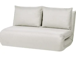 Sovesofa 2 personers ROROS Kunstlinned Cremehvid