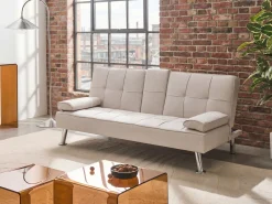 Sovesofa 3 personers ROXEN Lys Beige