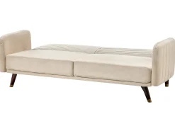 Sovesofa 3 personers SENJA Velour Beige