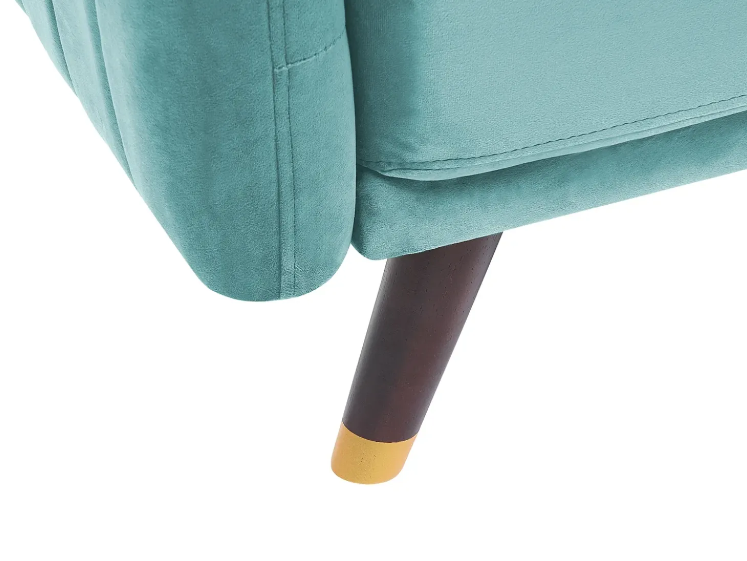 Sovesofa 3 personers SENJA Velour Himmelblå