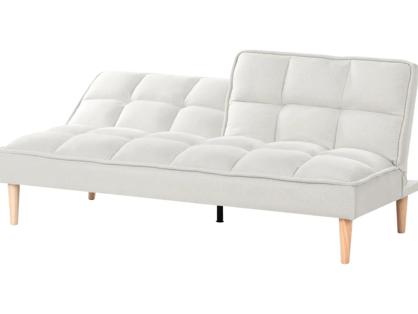 Sovesofa 3 personers SILJAN Cremehvid