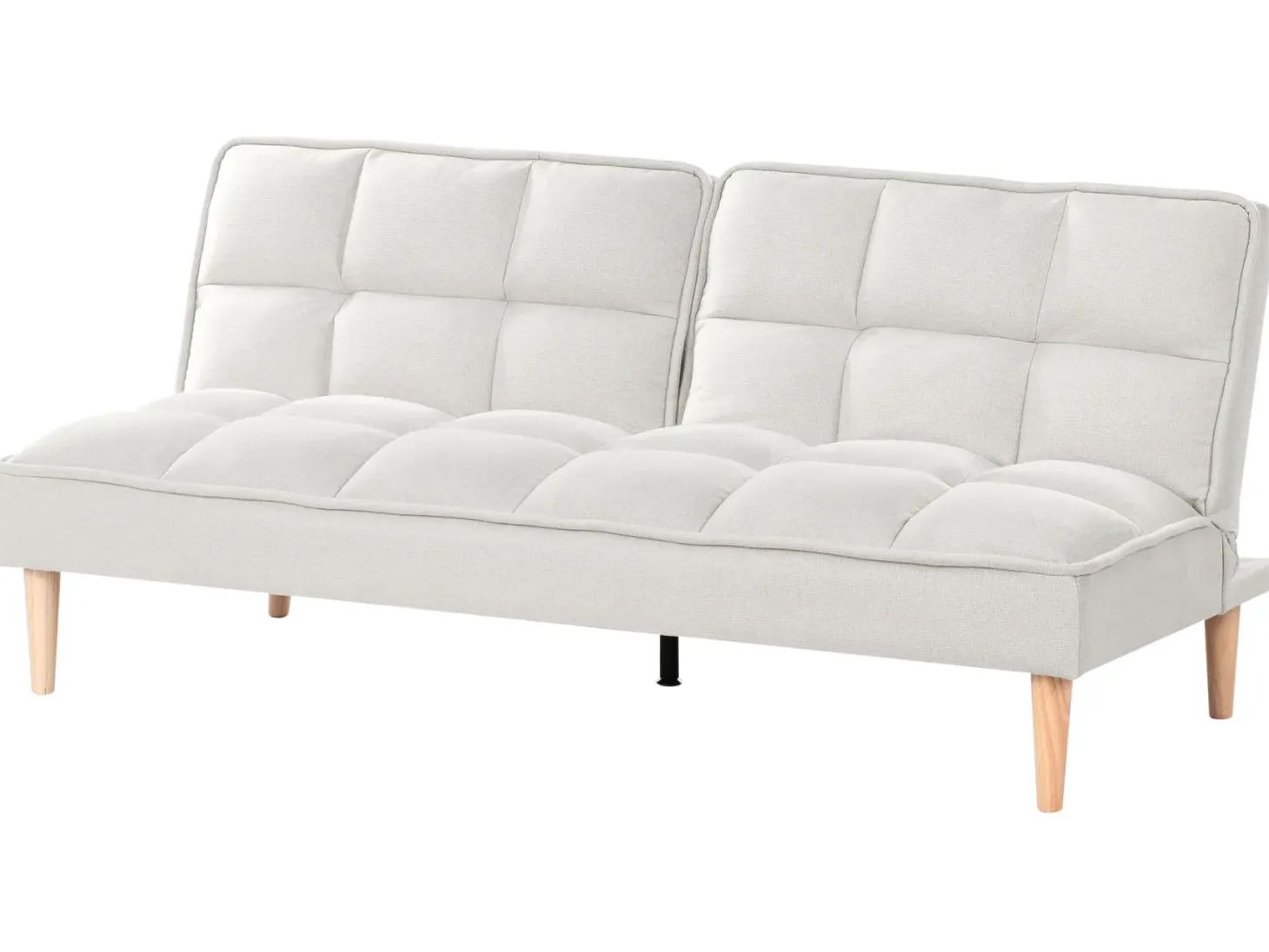 Sovesofa 3 personers SILJAN Cremehvid