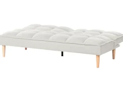 Sovesofa 3 personers SILJAN Cremehvid