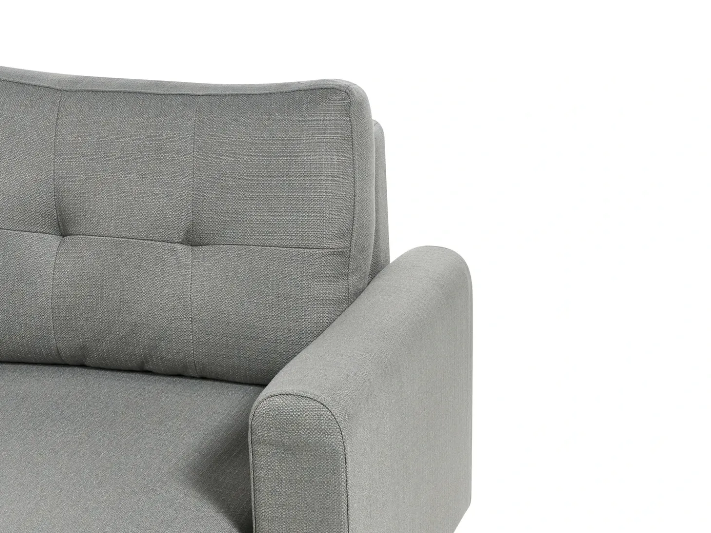 Sovesofa 3 personers SIRO Grå med opbevaring Venstrevendt
