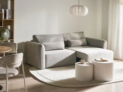 Sovesofa 3 personers VAXHOLM Grå med opbevaring