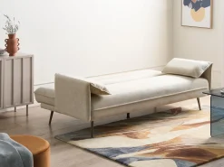 Sovesofa 3 personers VAYLA Cremehvid