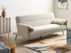 Sovesofa 3 personers VAYLA Cremehvid