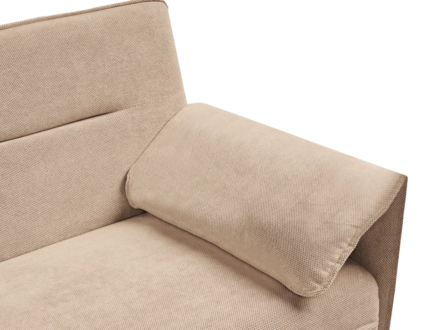 Sovesofa 3 personers VAYLA Lysebrun