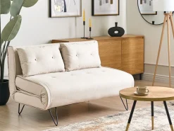 Sovesofa 2 personers VESTFOLD Lys Beige