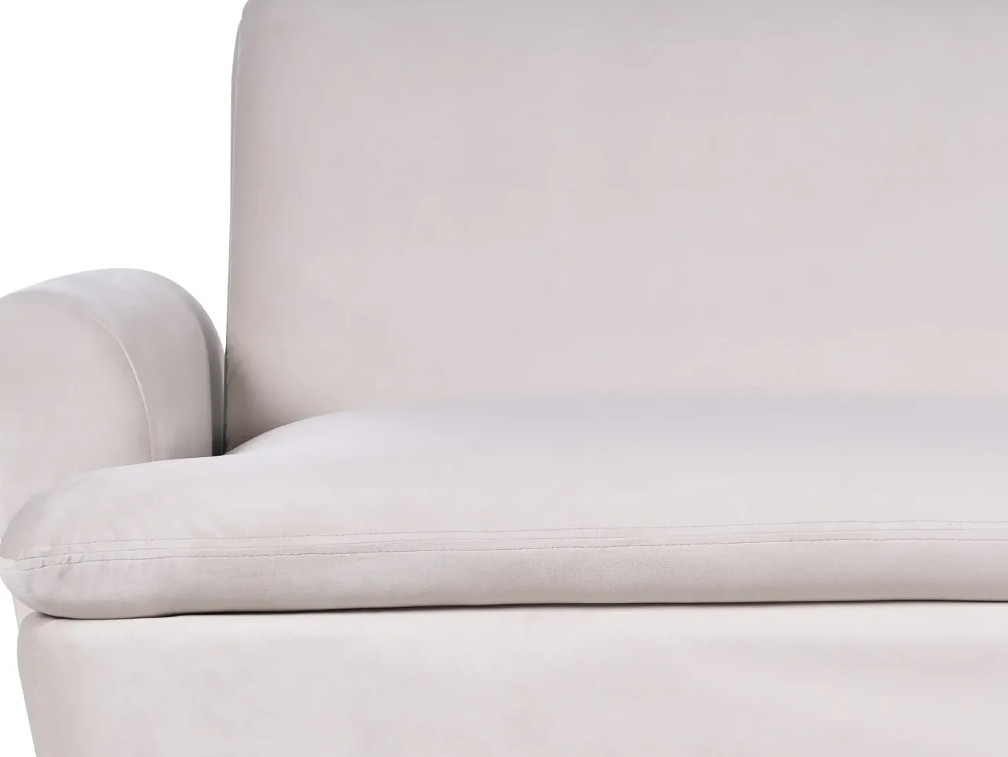Sovesofa 3 personers VETTRE Velour Lys Beige