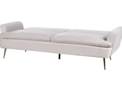 Sovesofa 3 personers VETTRE Velour Lys Beige