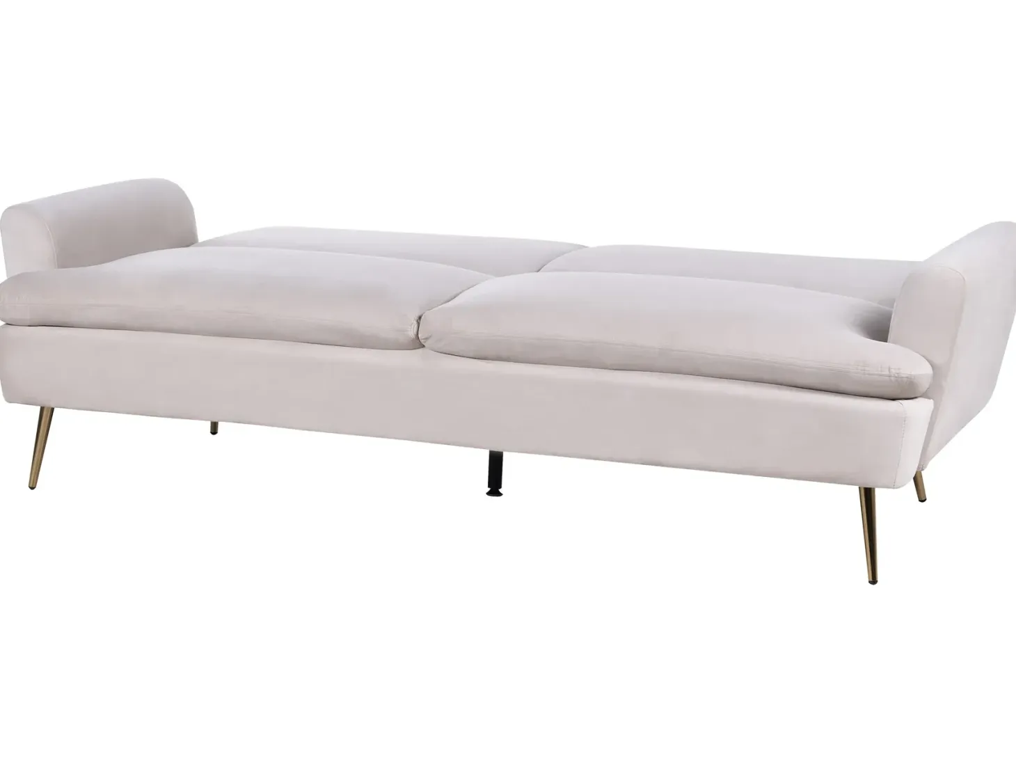 Sovesofa 3 personers VETTRE Velour Lys Beige