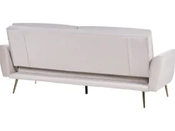 Sovesofa 3 personers VETTRE Velour Lys Beige